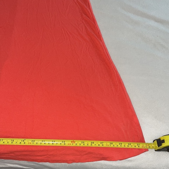 Coral High Neck Halter Swing Dress - Picture 4 of 8